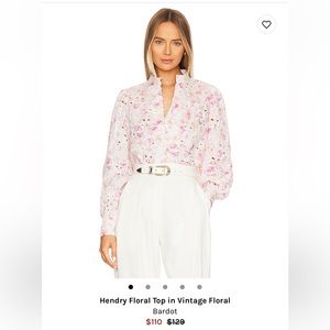 Bardot Hendry Floral Too in Vintage Floral NWT M